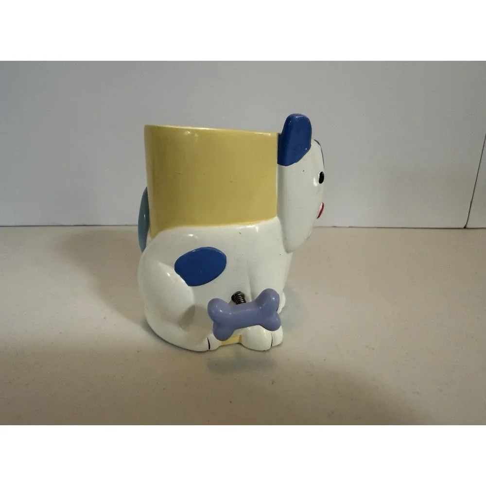Jenny Jeff Designs Cats and Dogs Tissue Box Holder and Cup Bathroom decor